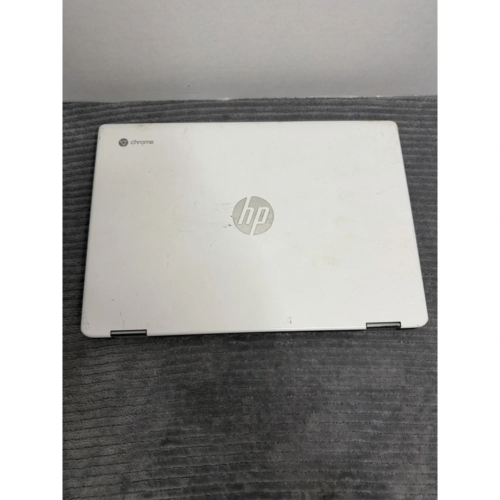 Hp White Chrome Book Laptop For Parts